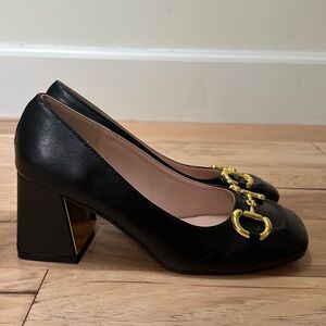 Gucci Marmont Block Heels